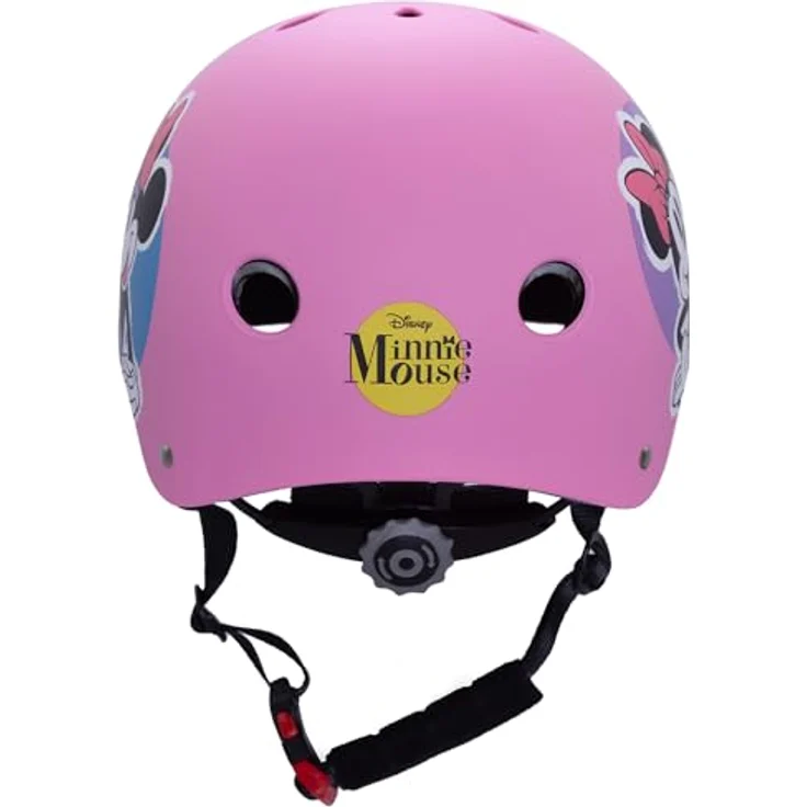 Seven Polska Fahrradhelm Minnie be You, 52-56cm, ab ca. 6 Jahre, Pink, Kinderhelm mit stoßdämpfendem EPS-Schaum – Bild 4