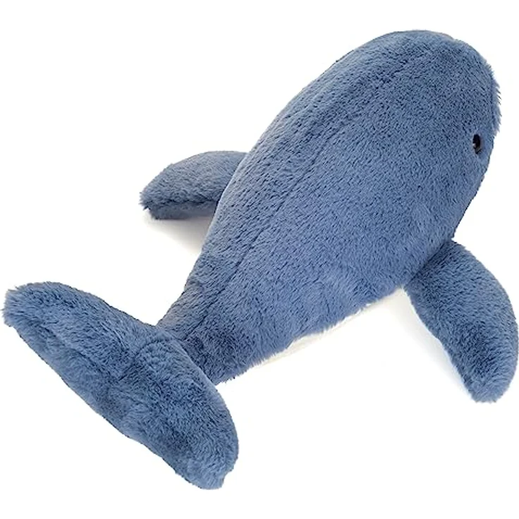 Teddy Hermann Herzekind 93954 Walfisch Waltraud 44 cm, Kuscheltier, Plüschtier mit recycelter Füllung – Bild 3