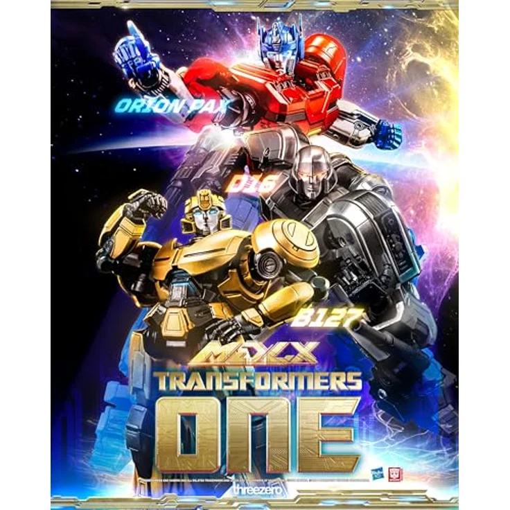 threezero Transformers One: Optimus Prime Orion Pax MDLX Actionfigur, ca. 16,1 cm hoch, 46 Gelenkpunkte, mit Energon-Axt und austauschbaren Köpfen – Bild 5