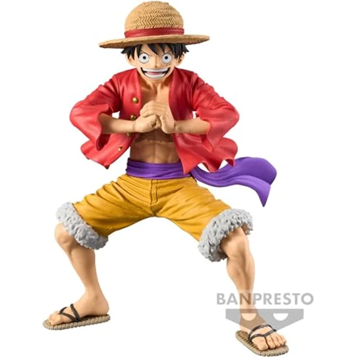 Banpresto Statue Monkey D. Luffy Lächelnd 21 cm, Hochwertige Sammelfigur als ideales Geschenk – Bild 3