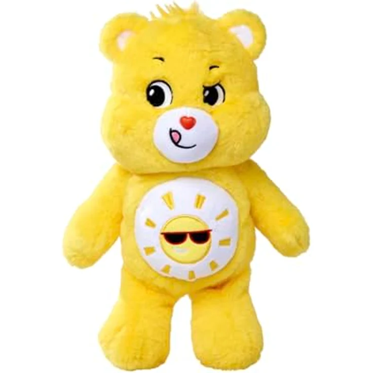 Simba Glücksbärchi Sonnenscheinbärchi 35cm Care Bears Plüschfigur gelb – Bild 2
