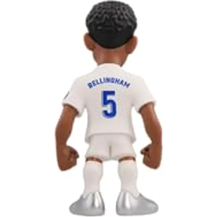 MINIX - Fußball Stars #204 - Real Madrid - Bellingham 5 - Sammelfigur 12 cm, offiziell lizenziert, PVC, 12 cm, Ausstellungsbox – Bild 5