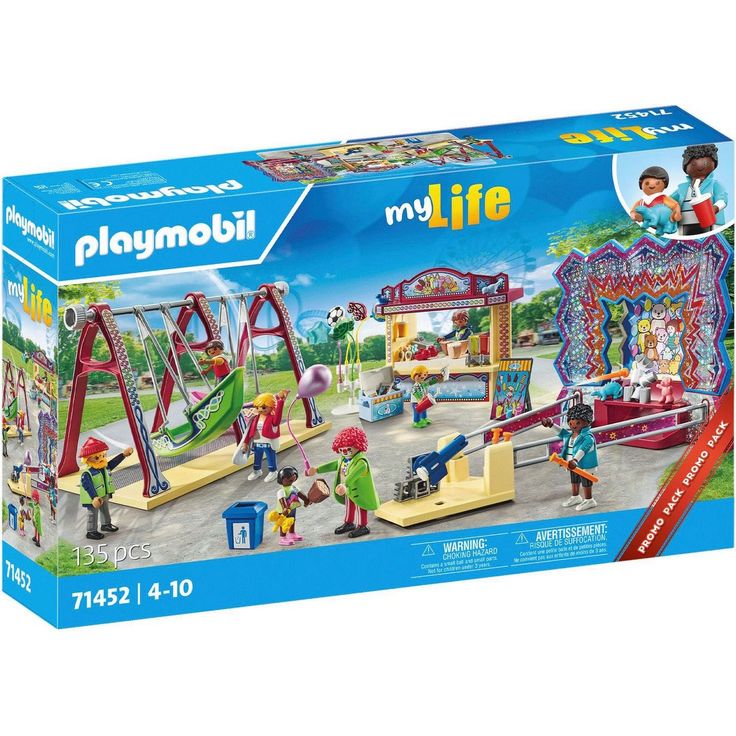 Playmobil® Konstruktions-Spielset Freizeitpark (71452), Family Fun, (135 St), Made in Germany