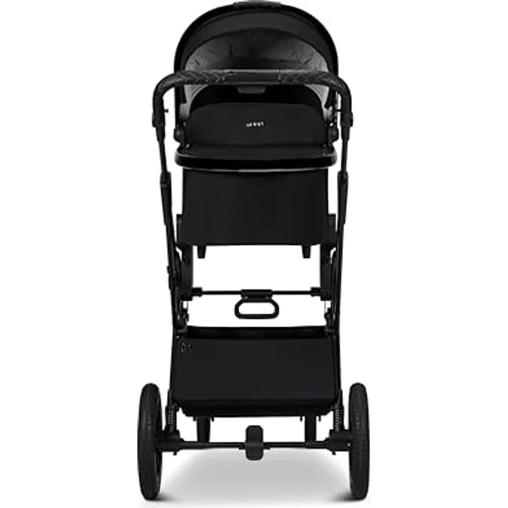 Moon PIÙ Kinderwagen / Kombikinderwagen, vielseitig und komfortabel für Kinder, schwarz – Bild 3