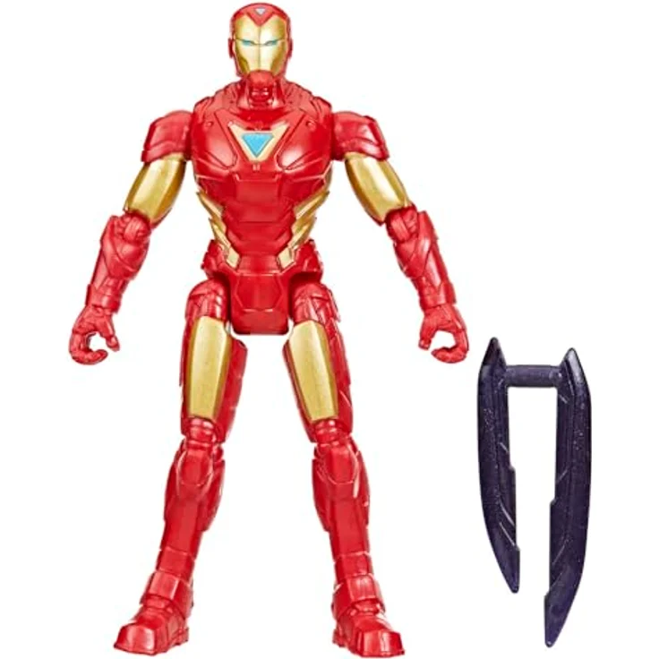 AVENGERS Marvel Avengers VenomVersus Anti-Venom Iron Man Figur, bewegliche Action-Figur mit 9 Bewegungspunkten, rot und gold – Bild 1
