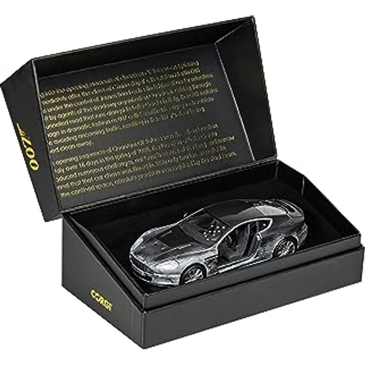 Corgi James Bond Aston Martin DBS, Modellfahrzeug in Druckguss, Sammleredition zur Bond-Kollektion 15 Jahre Ein Quantum Trost