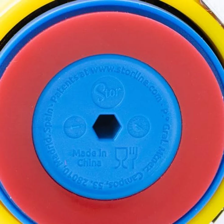 Stor Kippsicherer Kunststoffbecher von Mickey, 370 ml mit Smartgrip Kippschutz, dekoriert mit Originaldesigns, BPA-frei – Bild 5