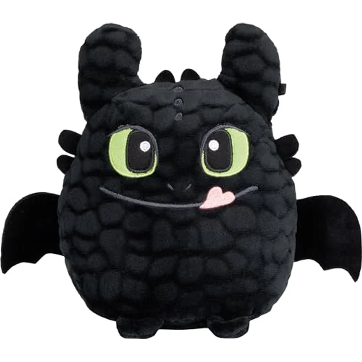 Schmidt Spiele 42838 Dragons, Squishy Plüschfigur Ohnezahn, 18 cm, handwaschbar, Original Dreamworks Charakter – Bild 1