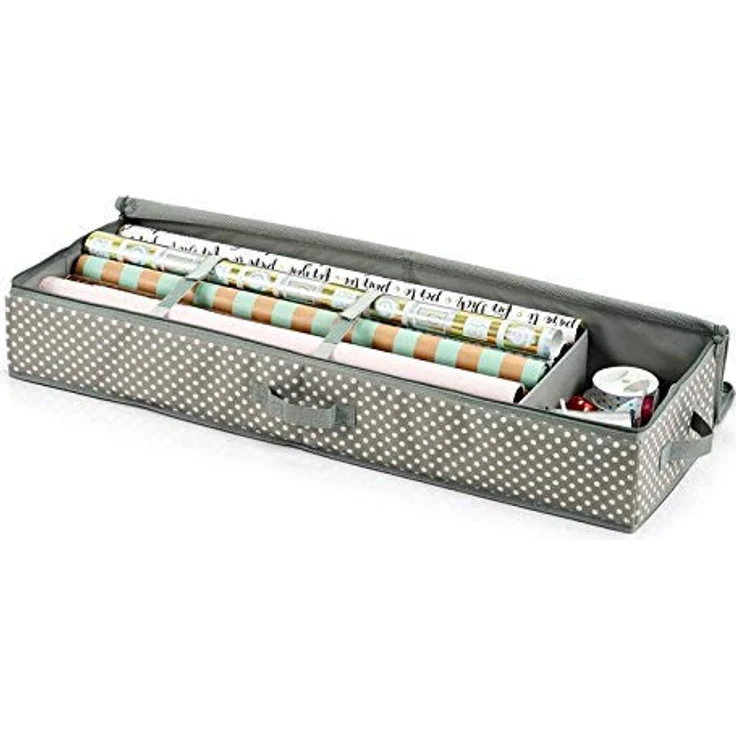 Zeller 14665 Geschenkpapier-Organizer, Polyester, ca. 90x12x30 cm - Preisvergleich – Bild 4
