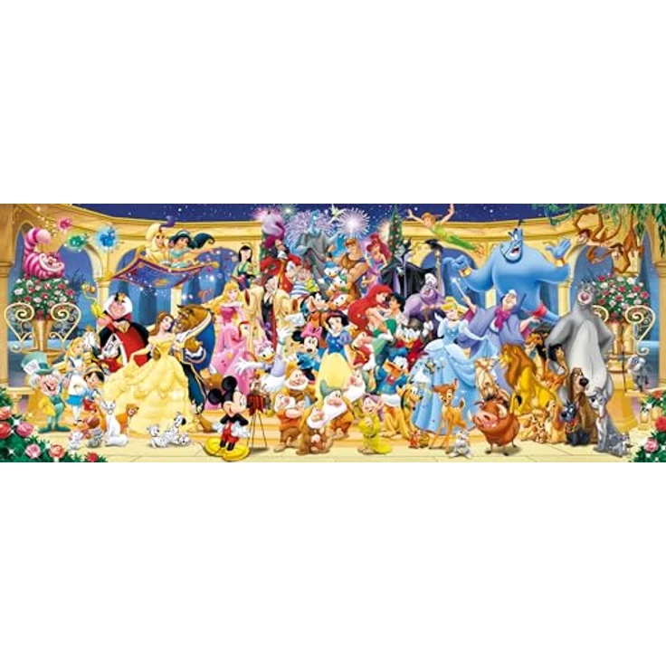 Ravensburger Puzzle 12000444 - Disney Gruppenfoto - 1000 Teile Puzzle für Erwachsene und Kinder ab 14 Jahren, Disney Puzzle, Disney Geschenke - Hochwertiges Ravensburger Puzzle mit handgefertigten Stanzmessern und reflexfreiem Puzzlebild – Bild 1