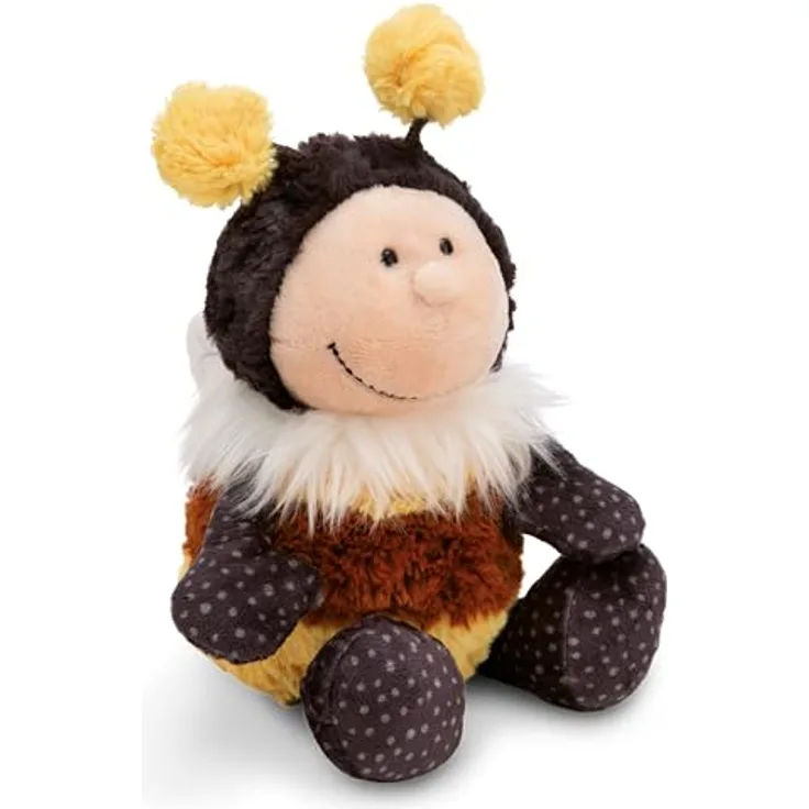 NICI Kuscheltier Hummel Beelinda 35cm, gelb - weiches Plüschtier aus recyceltem Material, ideal zum Kuscheln und Spielen, perfekt als Geschenk für Kinder & Erwachsene - 61635