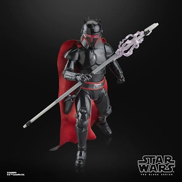 Star Wars The Black Series Moff Gideon, Premium Action-Figur (Dunkeltruppler Rüstung, 15 cm) mit dynamischer Beweglichkeit und Zubehör – Bild 5