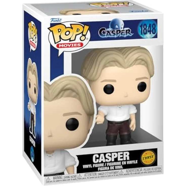 Funko Pop! Movies: Casper McFadden, 30th Anniversary Vinyl-Sammelfigur, 9,5 cm, seltene Chase-Variante, offizielle Merchandise für Horror-Fans – Bild 3