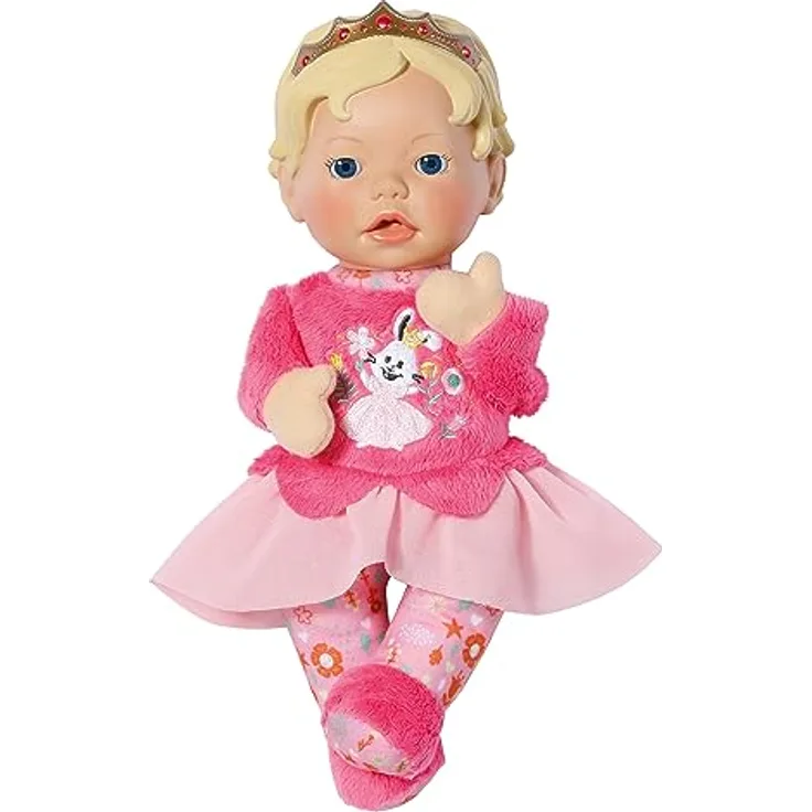 Zapf Creation, Baby Born for Babies 26cm, Handpuppe Prinzessin, waschbare Fingerpuppe, Babypuppe ab 0 Monaten, 834688