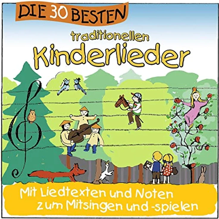 Universal Music GmbH Hörspiel Die 30 besten traditionellen Kinderlieder, Audio-CD mit Textheft und Noten zum Mitmusizieren – Bild 2