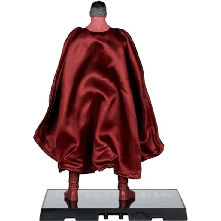 McFarlane Toys - DC Multiverse Cover Recreations Actionfigur Superman (Kingdom Come) (Gold Label), ca. 18 cm groß mit Zubehör und Base – Bild 3