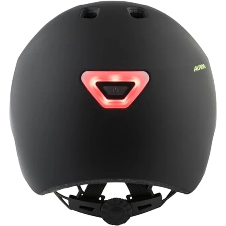 Alpina Fahrradhelm Brooklyn schwarz neongelb matt Gr. 52-57 cm – Bild 2