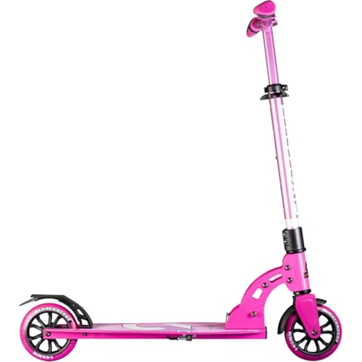 Authentic Sports Six Degrees Alu Scooter 145mm, pink, Junior Modell mit easy fold Klappmechanismus, höhenverstellbar, ABEC 7 Kugellager, max. Benutzergewicht 100 kg – Bild 3