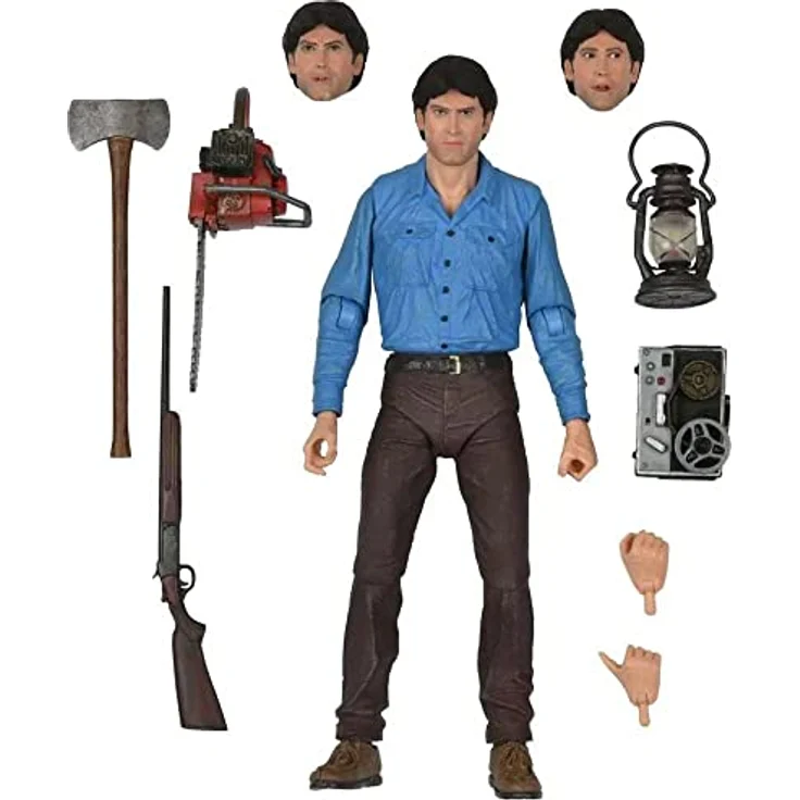 NECA Evil Dead Actionfigur Ultimate Ash 40th Anniversary aus Kunststoff,, Geschenkverpackung. – Bild 3