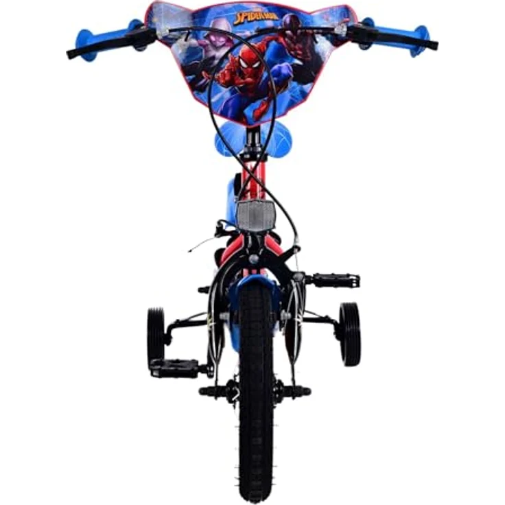 Volare Kinderfahrrad Ultimate Spider-Man - Jungen - Blau/Rot - Zweihandbremsen, bis 60 kg, 85% zusammengebaut, 12 oder 14 Zoll, 3 - 5 Jahre – Bild 6