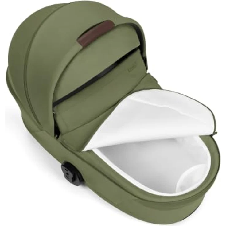 Cybex Balios S Lux Kombikinderwagen, inkl. faltbarer Babywanne, Moss Green, komfortable Federung und pannensichere All-Terrain-Räder – Bild 7