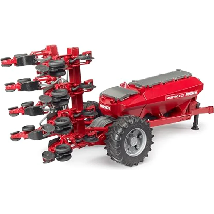 Bruder Horsch Einzelkornsämaschine Maestro CX, landwirtschaftliches Spielzeug mit faltbarem Scharanbau und befüllbarem Tank – Bild 3