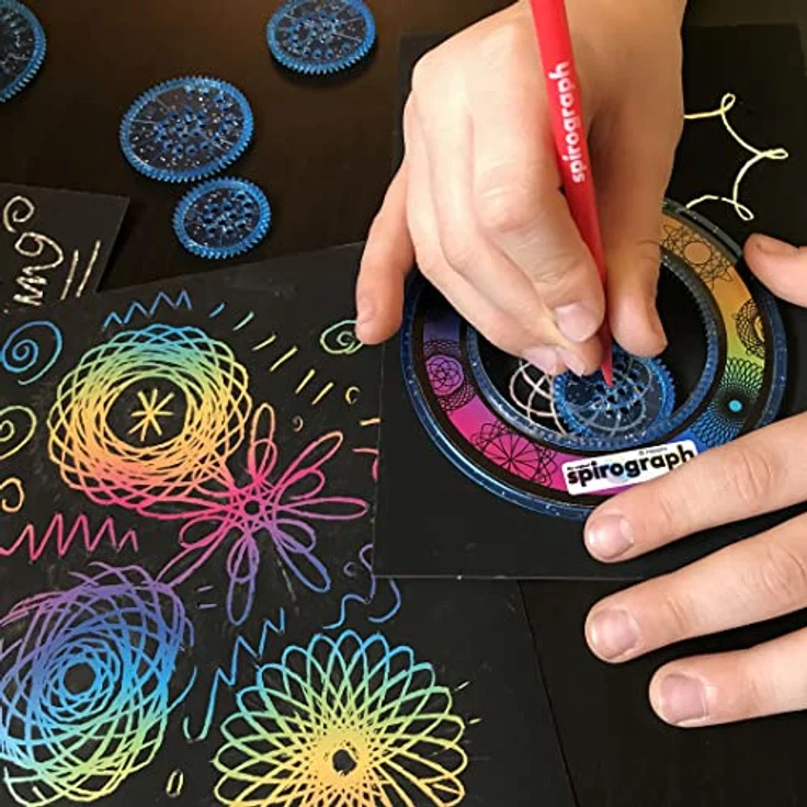 Diverse Verläge Spirograph Scratch & Shimmer – Bild 2