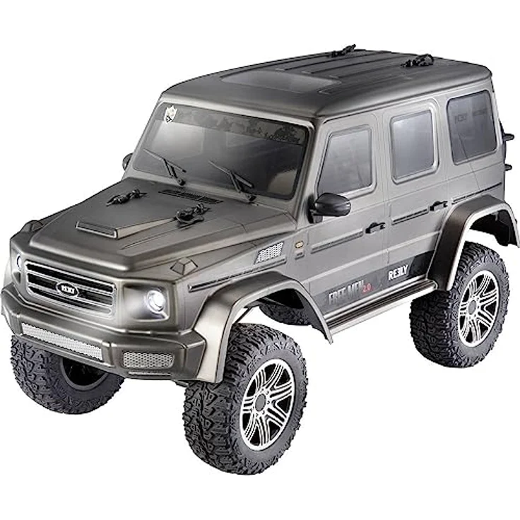 Reely Brushed 1:10 RC Modellauto Elektro Crawler Allradantrieb (4WD) 100% RTR 2,4 GHz inkl. Akku, Ladegerät und Senderb – Bild 1