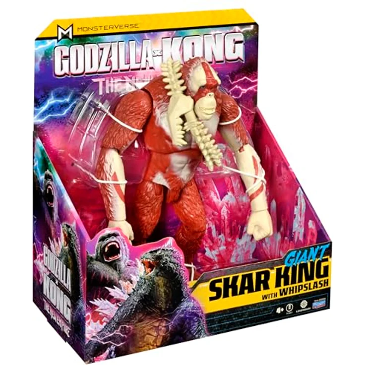 MonsterVerse The New Empire - 28 cm Riesiger Skar King, Sammelfigur aus dem Godzilla x Kong Kinofilm 2024 – Bild 4