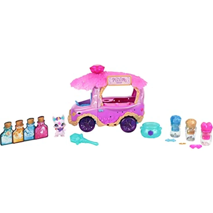Magic Mixies Magic Potions Truck Spielset, verwandelt Sich in einen Trankladen, schafft 3 Zaubersprüche und Trank-Überraschungen für Ihre Mixlings, inklusive 1 exklusivem Mixling – Bild 5