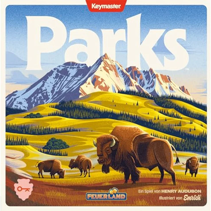 Feuerland Spiele Parks (2. Edition), Brettspiel für 1-5 Personen – Bild 2