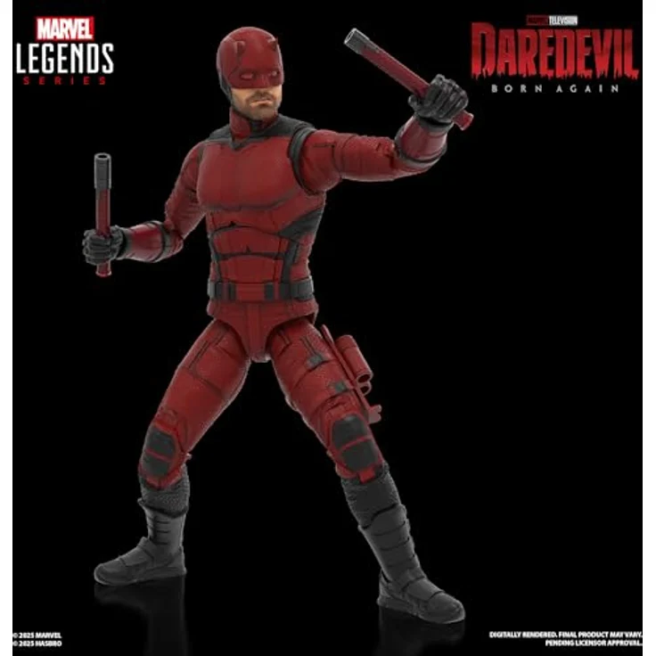 Marvel Legends Series Daredevil: Born Again, 15 cm Action-Figur mit über 20 Bewegungspunkten und 5 Accessoires – Bild 3