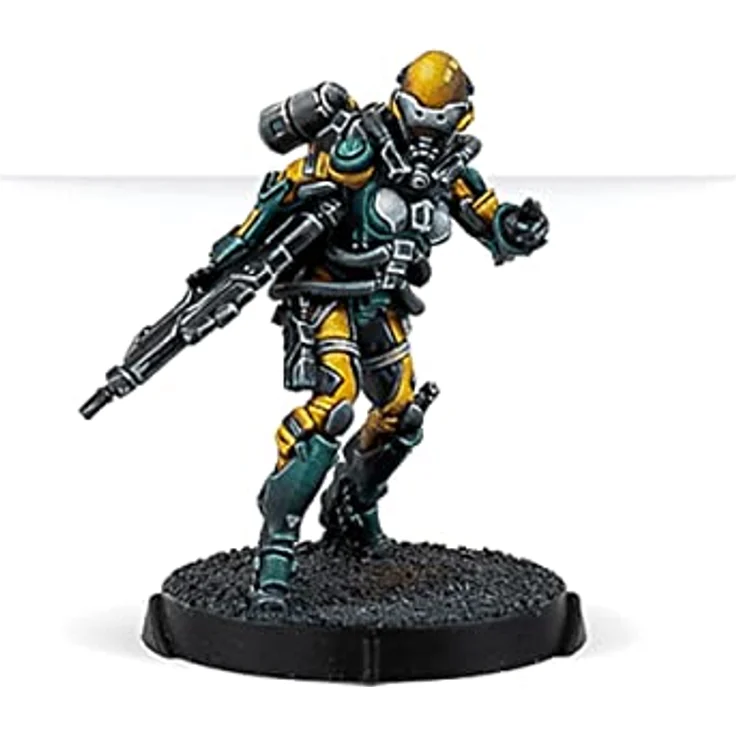 Infinity Tian Gou, Orbital Activity Squad Box, Sammelfigur der himmlischen schwarzen Hunde mit Boarding Shotgun und Jammer – Bild 4