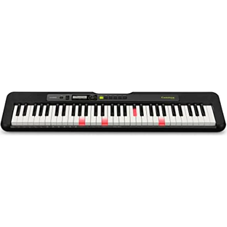 Casio LK-S250, Keyboard mit 61 anschlagdynamischen Leuchttasten, Schwarz, inklusive Step Up Lesson Funktion und Dance Music Mode – Bild 2