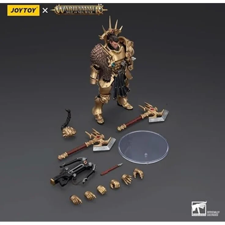 JOYTOY Warhammer Age of Sigmar Stormcast Eternals The Blacktalons Neave Blacktalon, 20 cm Actionfigur mit beweglichen Teilen und Waffenzubehör – Bild 2