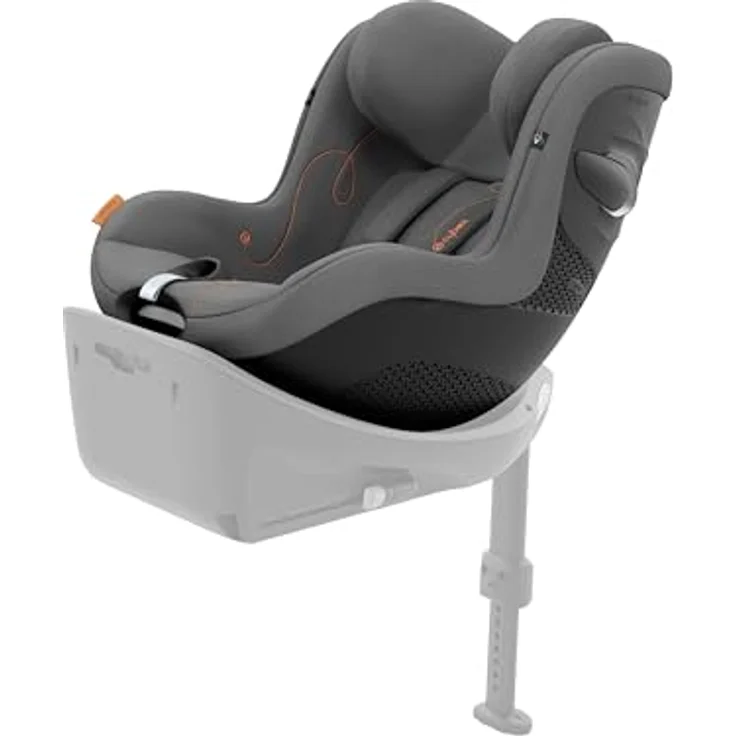 Cybex Sirona G I-Size Reboard Kindersitz, für Kinder von 61 cm bis 105 cm, bis ca. 4 Jahre, Lava Grey – Bild 2