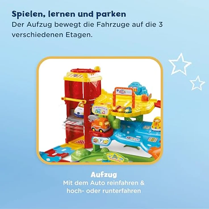 Vtech TUT TUT Baby Flitzer - Parkgarage, Bunt, 66. 6 x 75. 3 x 45. 1 cm – Bild 4