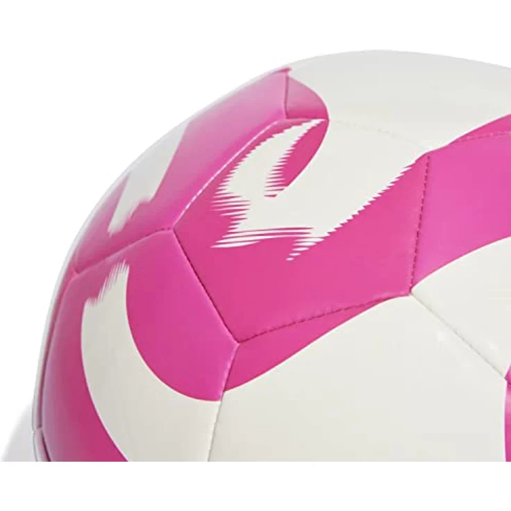 adidas Unisex Ball Tiro Club Football, White/Team Shock Pink, Machine-Stitched, Größe 3 – Bild 4