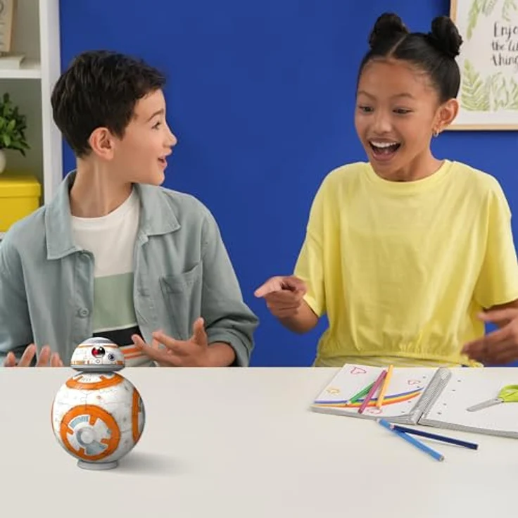 Ravensburger 3D Puzzle 11578 - Star Wars BB8 - Dreidimensionaler Puzzle-Ball ohne Klebstoff - Ideal als Geschenk für große und kleine Star Wars Fans – Bild 2