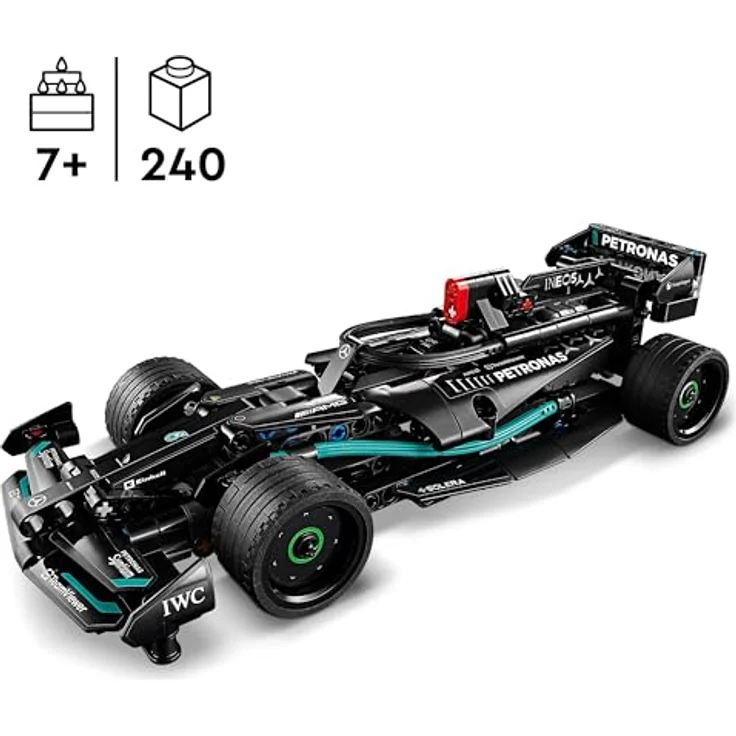 LEGO Technic Mercedes-AMG F1 W14 E Performance Race Car, Spielzeug für Kinder ab 7 Jahren, Pull-Back Modell Fahrzeug Set, Geburtstag Geschenkidee 42165 – Bild 2
