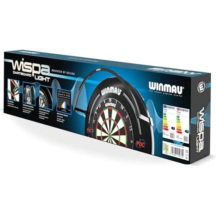 Winmau Wispa Dartscheibenbeleuchtung - Nur kompatibel mit dem Wispa Sound Reduction System – Bild 4