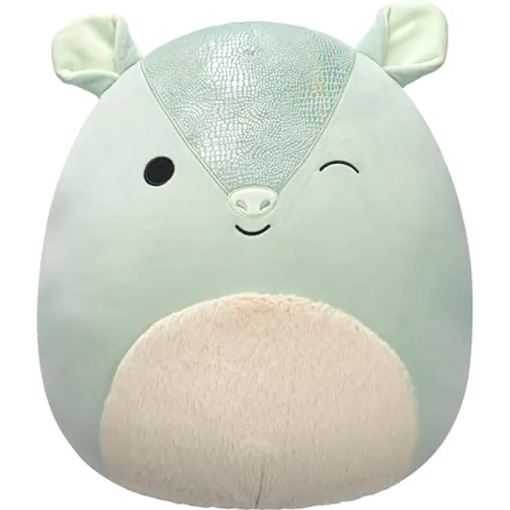 Squishmallows SQCR06649 - Arilla das Gürteltier 40 cm, offizielles Kelly Toys Plüsch, superweiches Kuscheltier
