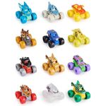 Monster Jam Mini Truck im Maßstab 1:87, viele verschiedene Trucks zum Spielen und Sammeln, detailliert und actiongeladen wie die Original-Trucks der Events, Designs variieren - Monster Jam Mini Truck, legendäre Monster Jam-Action im handlichen Format, originalgetreue Details, blickdichte Verpackung