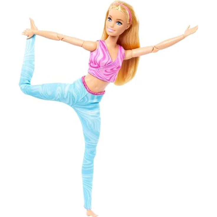 Barbie Anziehpuppe Made to Move - mit blondem Haar, beweglich mit 22 Gelenken – Bild 4