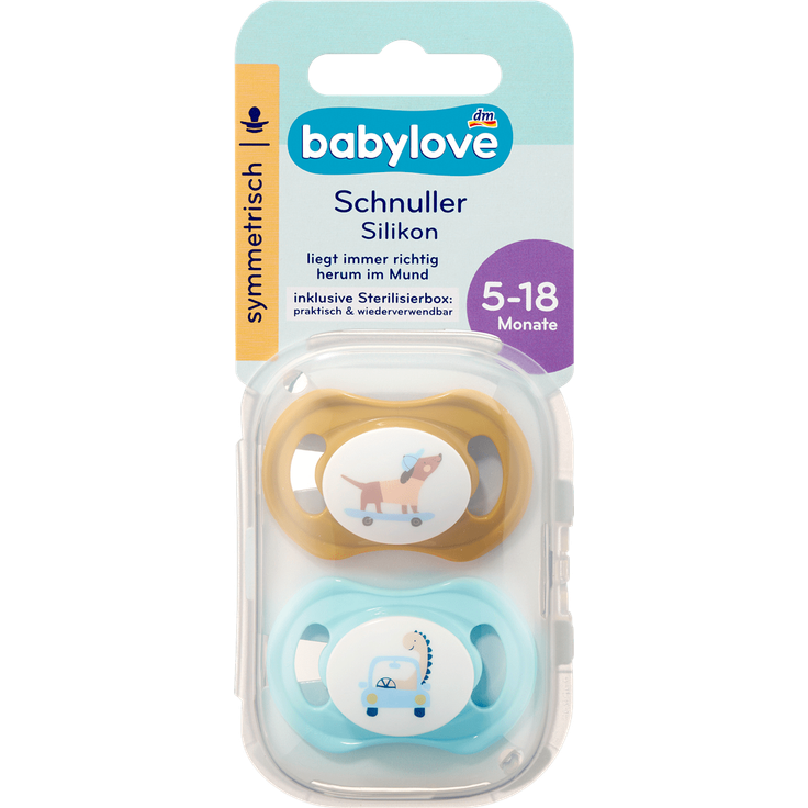 dm Babylove Schnuller Silikon