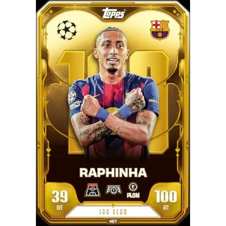 Topps Match Attax UCLMA25-05, Fußball Sammelkarten Set mit 45 Karten, Mehrfarbig, inklusive 3 exklusiven Limited Edition Karten – Bild 5