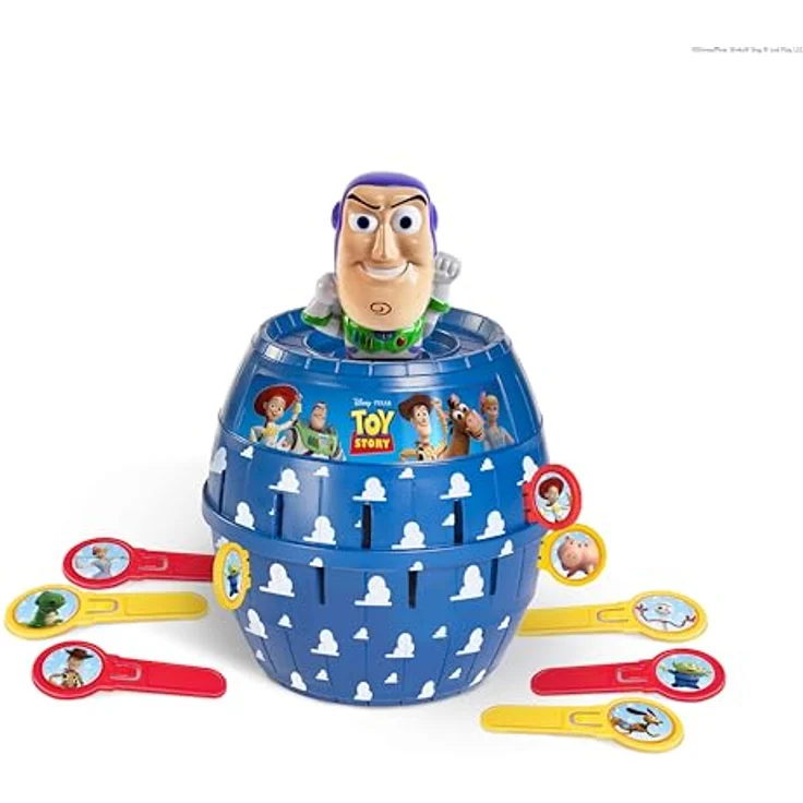 Tomy Disney Pixar Toy Story - Pop Up Buzz Lightyear, Brettspiel für 2-4 Spieler, geeignet ab 4 Jahren – Bild 1