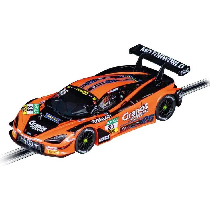 Carrera McLaren 720S GT3 Dorr Motorsport, Nr.85 DTM 2024, 1:32 Rennbahn Zubehör mit Front- und Rücklicht, für Kinder ab 8 Jahren – Bild 1