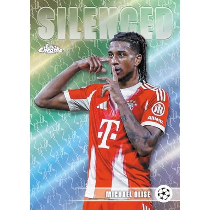 Topps 2025/26 Chrome UEFA Club Competitions Value Box, Sammelkarten mit glänzenden Designs und Chance auf Autogramme – Bild 6