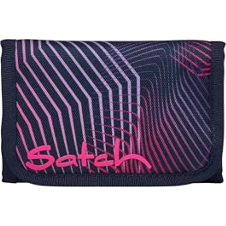 Satch Geldbörse Geldbeutel (Portemonnaie), Inklusive Kartenfach, Wasser- und schmutzabweisend, 100% Polyester, blau